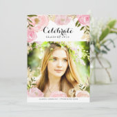 Doux Faire-part floral (Debout devant)