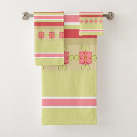 Doux Floral Accentué Motif (En situation)