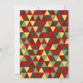 Doux moche Invitation de Noël pour la fête de vaca (Dos)