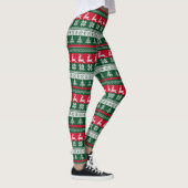 Doux moche Motif de Noël Leggings (Droite)