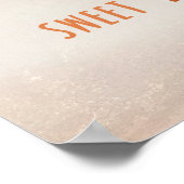 doux rêves arc-en-ciel enfants pépinière affiche (Coin)