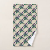 Doux Violets Serviettes de bain (Serviette à main)