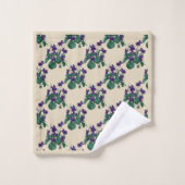 Doux Violets Serviettes de bain (Gant de toilette)