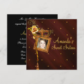 Douze ans charmants, Bal masqué, Invitation person (Devant / Derrière)