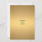 Douze ans, invitation anniversaire, nuit arabiante (Dos)