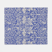 Dove and Rabbit, William Morris Fleece Deken (Voorkant (Horizontaal))