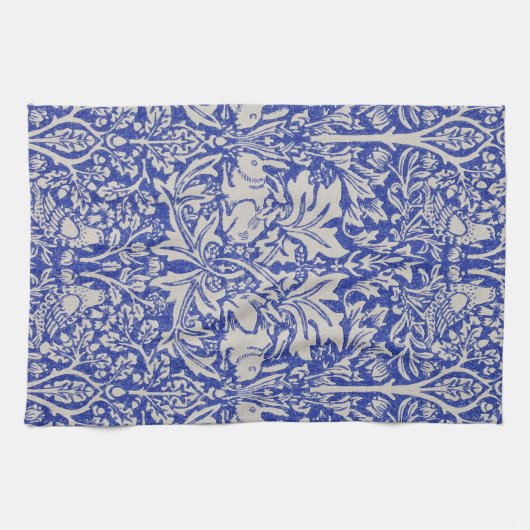 Dove and Rabbit, William Morris Theedoek (Horizontaal)