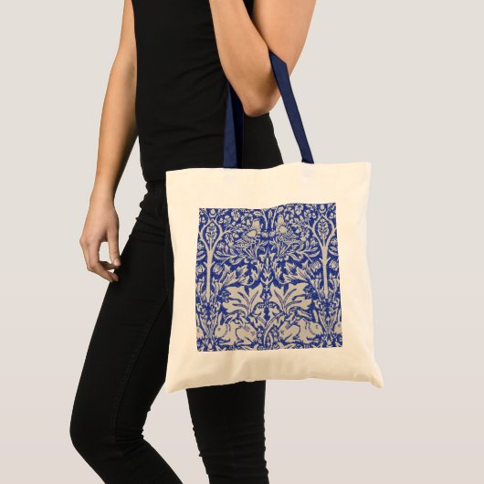 Dove and Rabbit, William Morris Tote Bag (Voorkant (product))