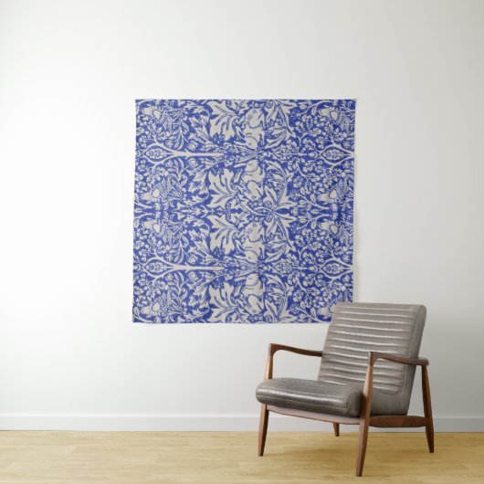 Dove and Rabbit, William Morris Wandkleed (In situ)