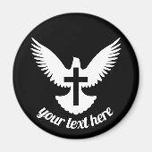 Dove avec aimant croisé (Devant)