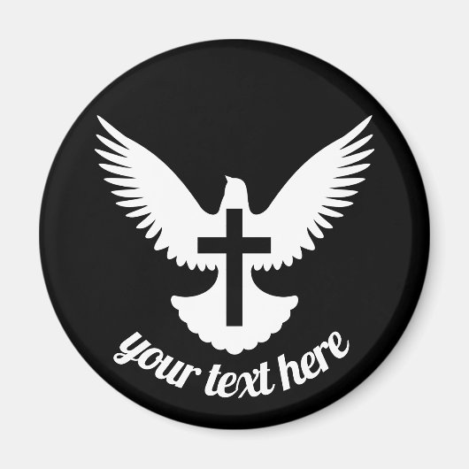 Dove avec aimant croisé (Devant)