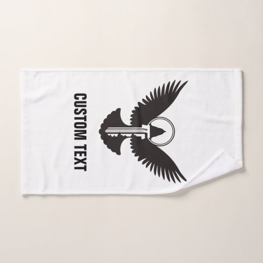 Dove avec clé (Serviette à main)