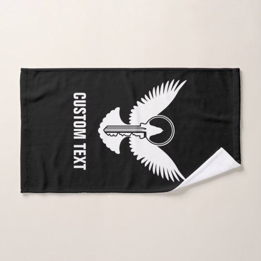 Dove avec clé (Serviette à main)