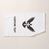 Dove avec croix (Serviette à main)