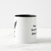 Dove avec Mug de café croisé (Centre)