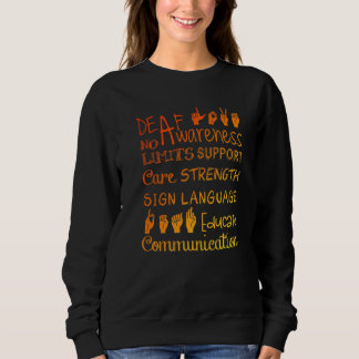 Dove Awareness Sign Deafness Hearing Loving Warrio Trui