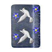 Dove Bathroom Bathmat Badmat (Voorkant Verticaal)