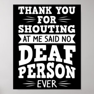 Dove bewustwording gehoorverlies en gebarentaal poster
