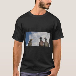 Dove Blackbird Gull Flight T-shirt