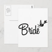 Dove & Bride Briefkaart (Voorkant / Achterkant)
