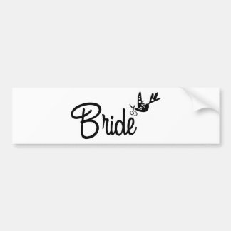 Dove & Bride Bumpersticker
