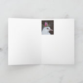 Dove Bride wenskaart Kaart (Binnen)