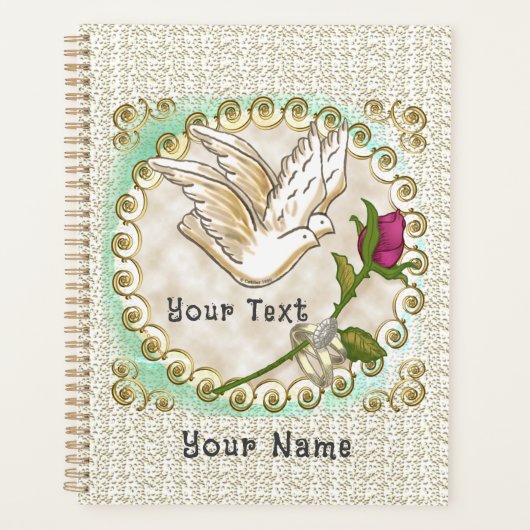 Dove Bruiloft Planner (Voorkant)