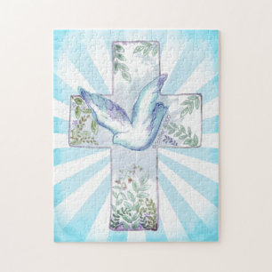 Dove Christelijk Kruis legpuzzel