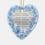 Dove Custom Heart Ornament (Links)