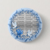 Dove Custom Round Button (Voorkant)