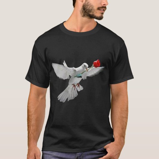Dove en Roos T-shirt (Voorkant)