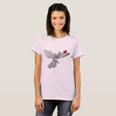 Dove en Roos T-shirt (Voorkant volledig)