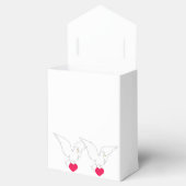 Dove Favor Box Bedankdoosjes (Geopend)