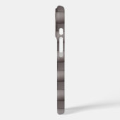 Dove Grey & Dusty Rose Silk Weave Texture Pattern  Case-Mate iPhone Case (Achterkant / Links)