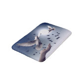 Dove Hand Trust Badmat (Gekanteld)