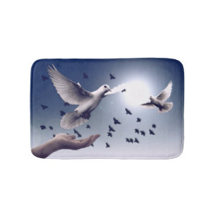Dove Hand Trust Badmat