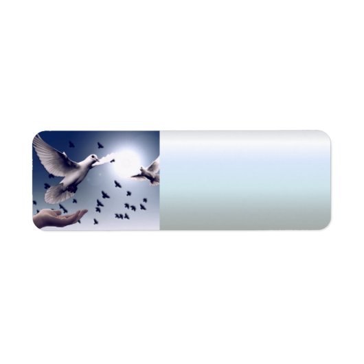 Dove Hand Trust Etiket (Voorkant)