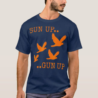 Dove Hunting Oranje    CamoSun Pistool T-shirt