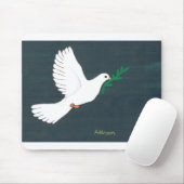 Dove - Kinder kunst voor CHOC Muismat (Met muis)