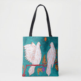 Dove Love Canvas tas