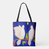 Dove Love Canvas tas (Achterkant)