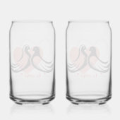 Dove love Drinkware Set (Verso)