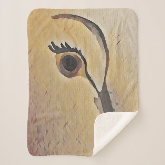 Dove Love Sherpa Deken (Voorkant)