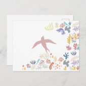 Dove Matisse Art Elements Briefkaart (Voorkant / Achterkant)