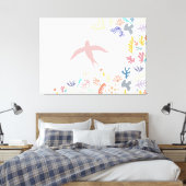 Dove Matisse Art Elements Canvas Afdruk (Insitu (Slaapkamer))