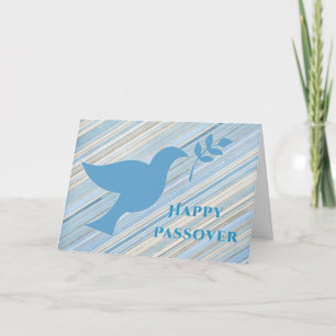 Dove met Branch, Happy Passover Kaart