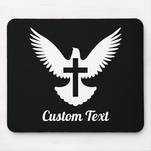 Dove met Cross Muismat (Voorkant)