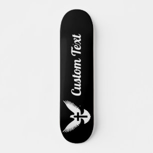 Dove met Cross Skateboard Deck