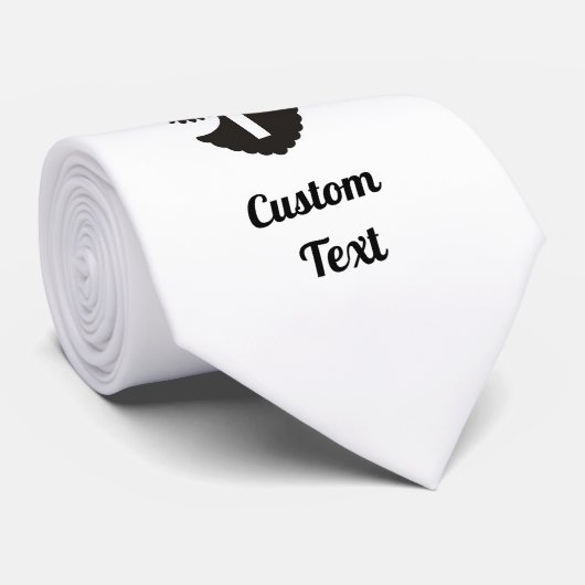 Dove met Cross Stropdas (Opgerold)