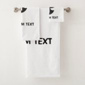 Dove met kruis bad handdoek (Insitu)